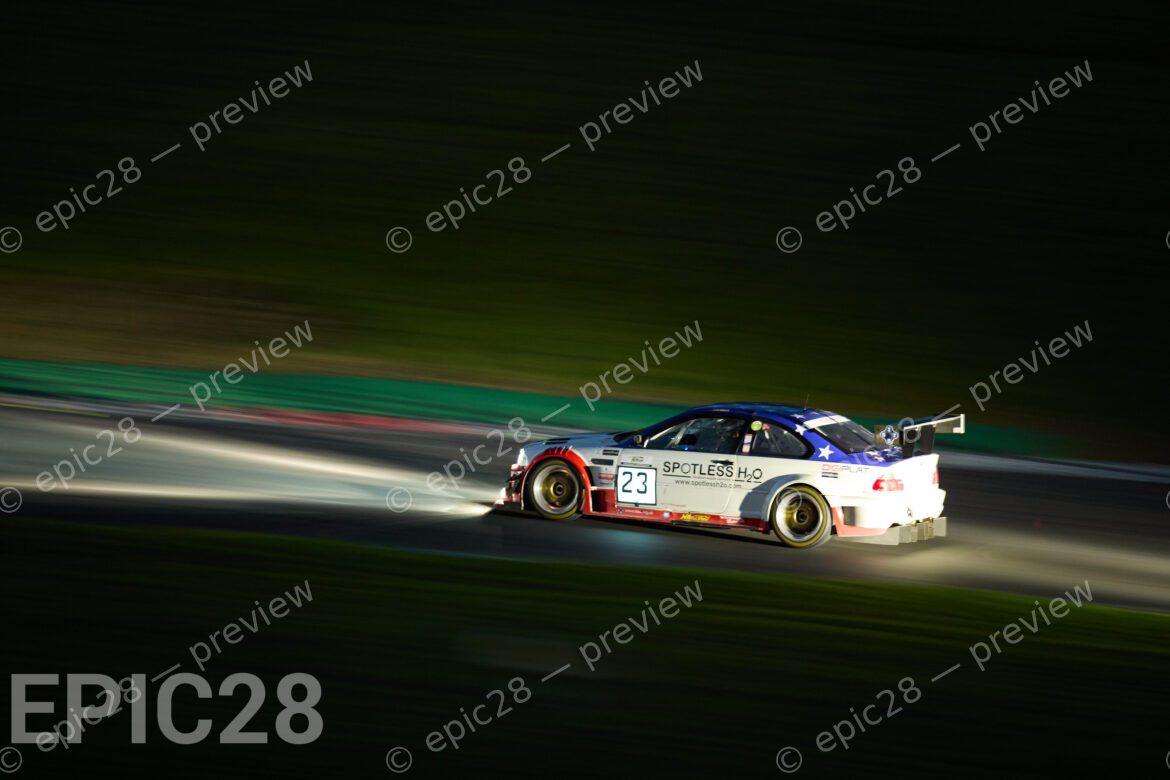 Nathan Wells races for Woodrow Motorsport in a BMW (GT Class) at the Britcar Endurance Championship at Brands Hatch Indy on the 8th November 2025. (Photo by Craig Allan-McWilliams)
