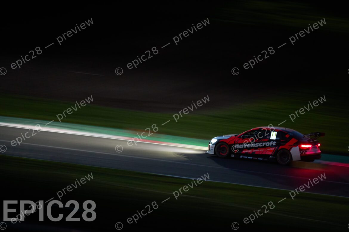 Jac Constable (PRO) races for JH Motorsport in an Audi (GUEST Class) at the Britcar Endurance Championship at Brands Hatch Indy on the 8th November 2025. (Photo by Craig Allan-McWilliams)