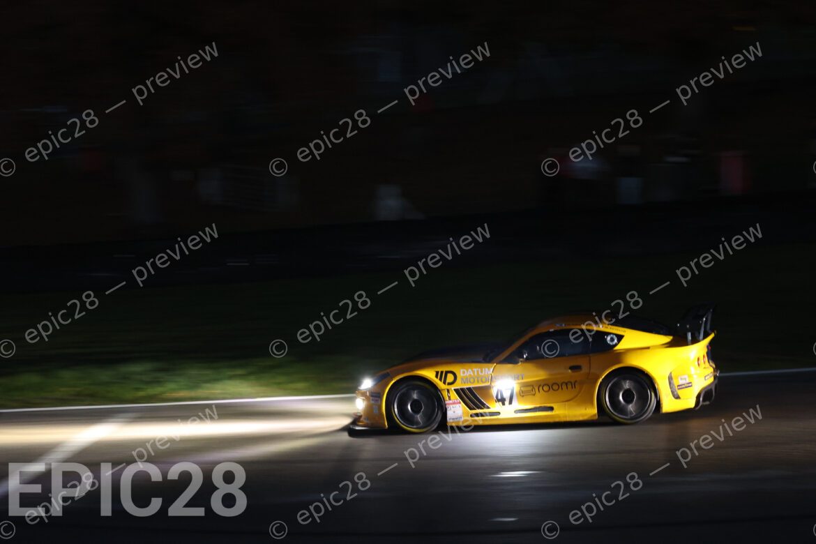 Marco Anastasi and Maurizio Sciglio race for Datum Motorsport in a Ginetta G55 Supercup (GINETTA Class) at the Britcar Endurance Championship at Brands Hatch Indy on the 8th November 2025. (Photograph by Tracey Allan-McWilliams)