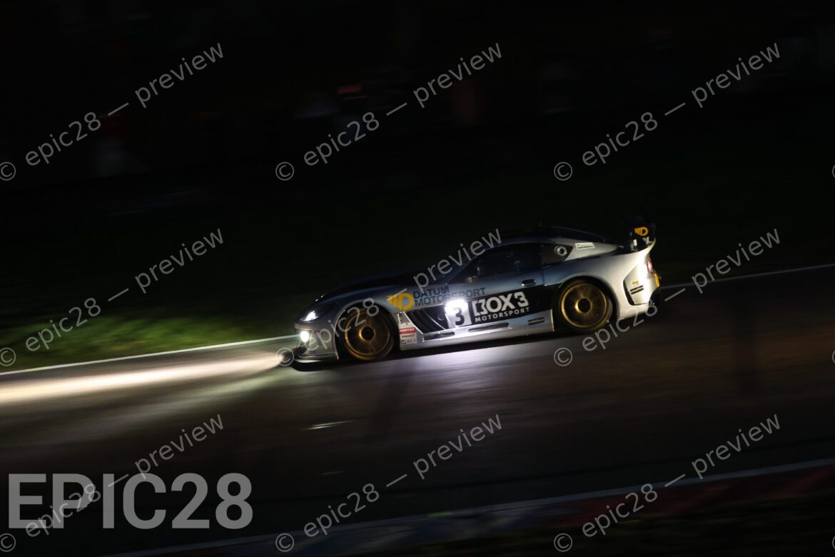 Nick Casey and Adriano Medeiros (PRO) race for Datum Motorsport in a Ginetta G55 Supercup (GINETTA Class) at the Britcar Endurance Championship at Brands Hatch Indy on the 8th November 2025.(Photograph by Tracey Allan-McWilliams)
