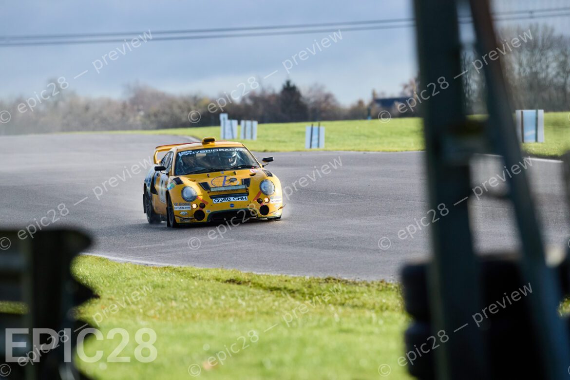Castle Combe Race Circuit, England, 29th Nov 2025, Dean Thomas and Christian Brown race for K2 in a GTM G-Tec Libra at the DAE Castle Combe Stage Rally. Credit: Craig Allan-McWilliams/Alamy Live News