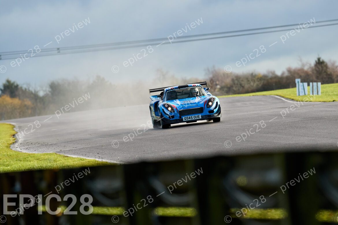 Castle Combe Race Circuit, England, 29th Nov 2025, Tom Todd and Dan Morefield race in a Darrian GTR+ at the DAE Castle Combe Stage Rally. Credit: Craig Allan-McWilliams/Alamy Live News
