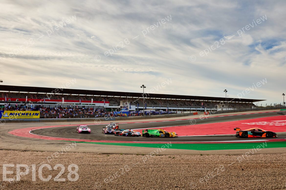 Dusk at the European Le Mans Series, 4 HOURS OF PORTIMÃO, Portugal, 18th October 2025. (Photo by Craig Allan-McWilliams)