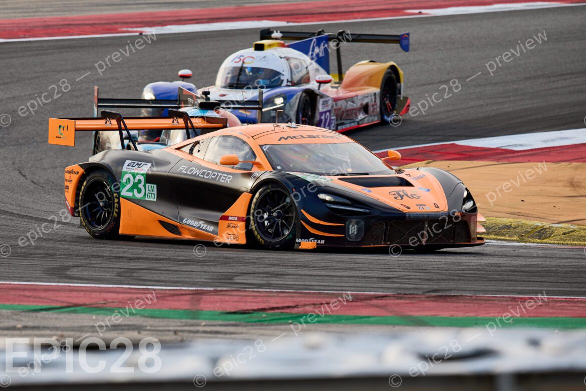 Michael BIRCH (GBR), Garnet PATTERSON (AUS) and Wayne BOYD (GBR) drives for UNITED AUTOSPORTS (GBR) in a McLaren 720S LMGT3 Evo during the European Le Mans Series, 4 HOURS OF PORTIMÃO, Portugal, 18th October 2025. (Photo by Craig Allan-McWilliams)