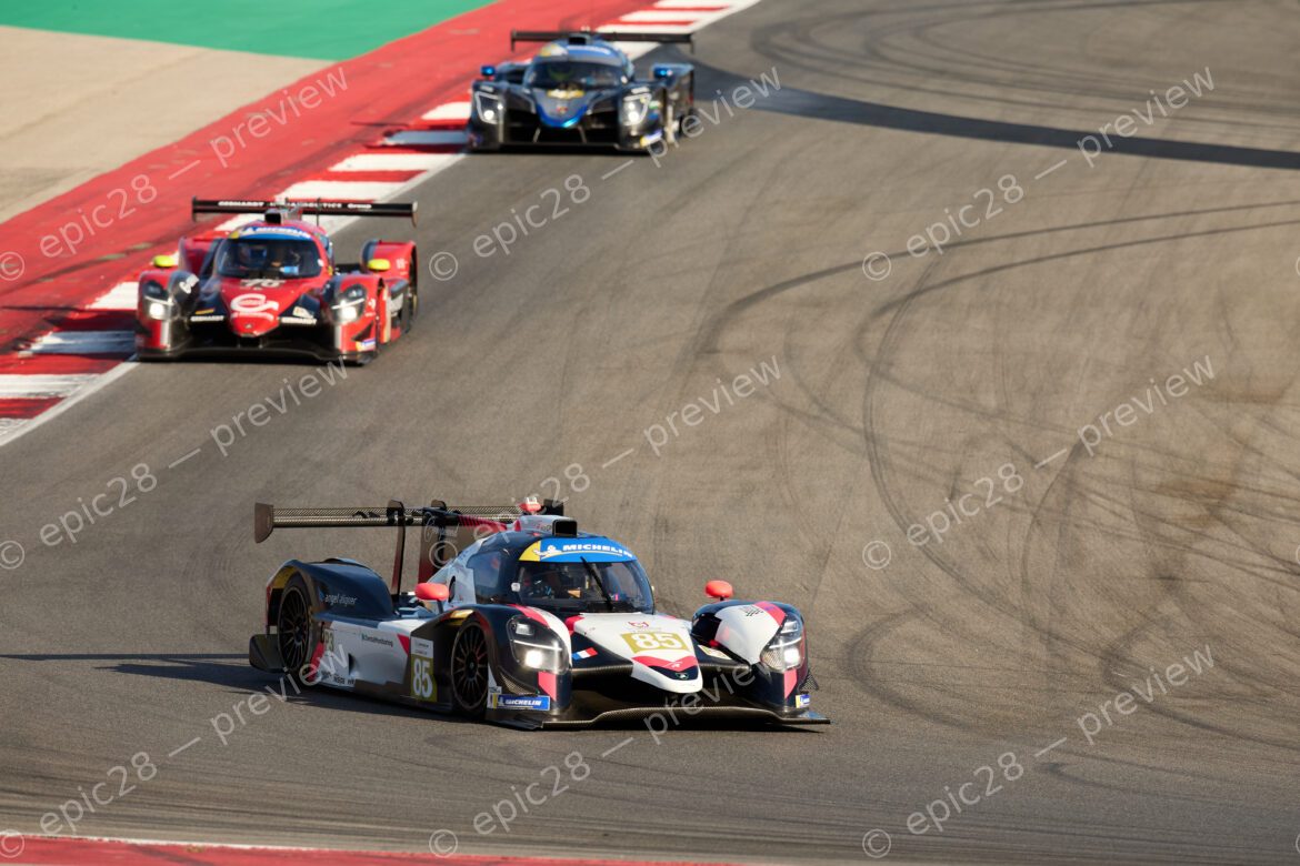Hugo SCHWARZE (GER) and Hadrien DAVID (FRA) drives for R-ACE GP (FRA) in a Duqueine D09 - Toyota at the 2025 Michelin Le Mans Cup in PORTIMÃO, Portugal 18th October 2025. (Photo by Craig Allan-McWilliams)