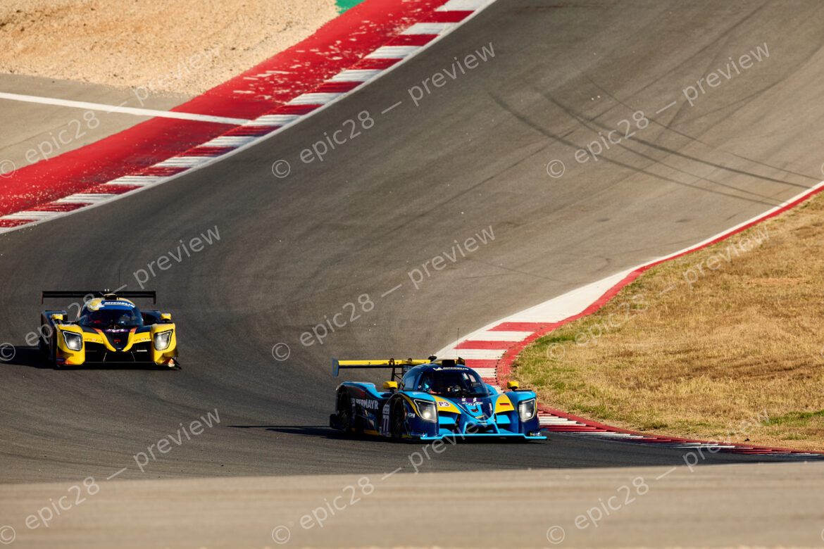 Horst FELBERMAYR (AUT) and Horst Félix FELBERMAYR (AUT) drives for REITER ENGINEERING (GER) in a Ligier JS P325 - Toyota at the 2025 Michelin Le Mans Cup in PORTIMÃO, Portugal 18th October 2025. (Photo by Craig Allan-McWilliams)
